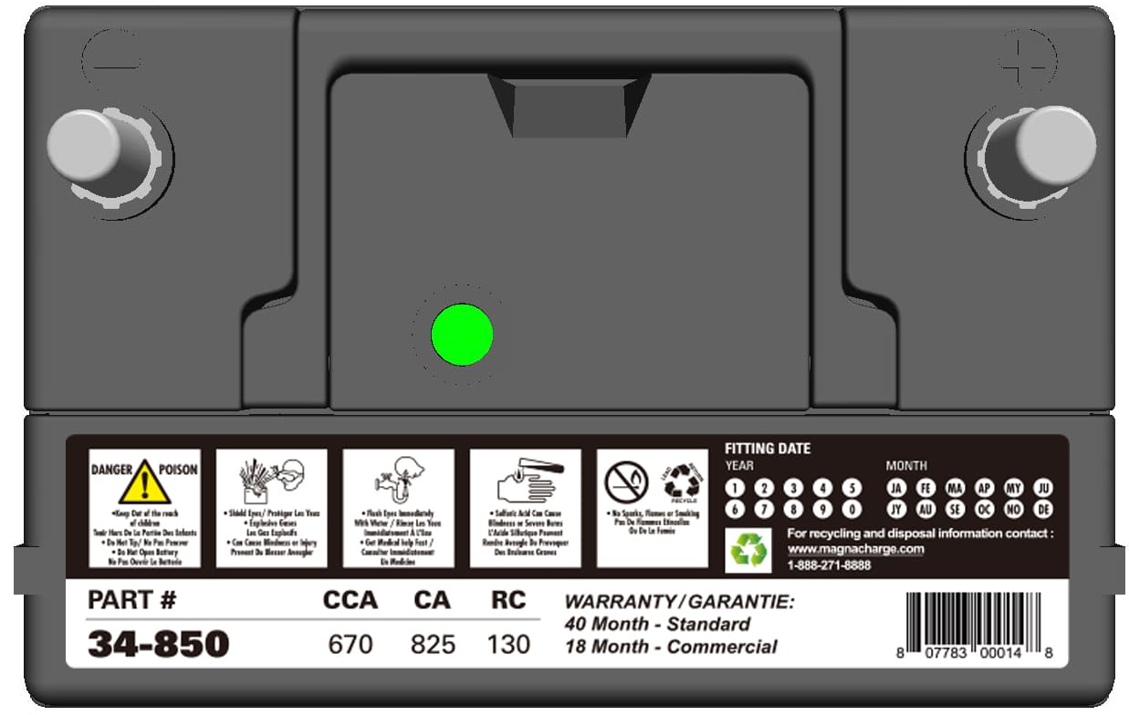 Batterie 34-850